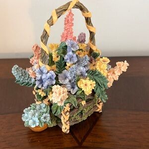 Floral Basket music box